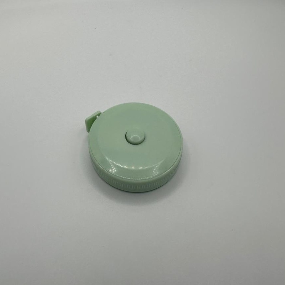 NEW Retractable Tape Measure Mint Green‎ Plastic Case
